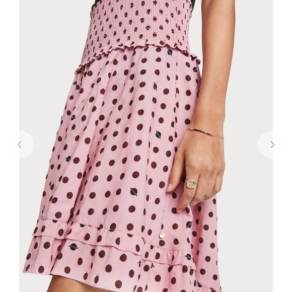 Scotch & Soda Polka Dot High Low Skirt. NWT!!! - Picture 2 of 10